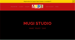 Desktop Screenshot of mugipottery.com